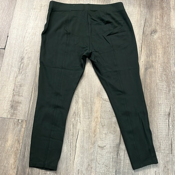 Old Navy•Emerald Green Stevie High-Waisted Ponte-Knit Pull-on Pants Womens Sz XL - Picture 4 of 9